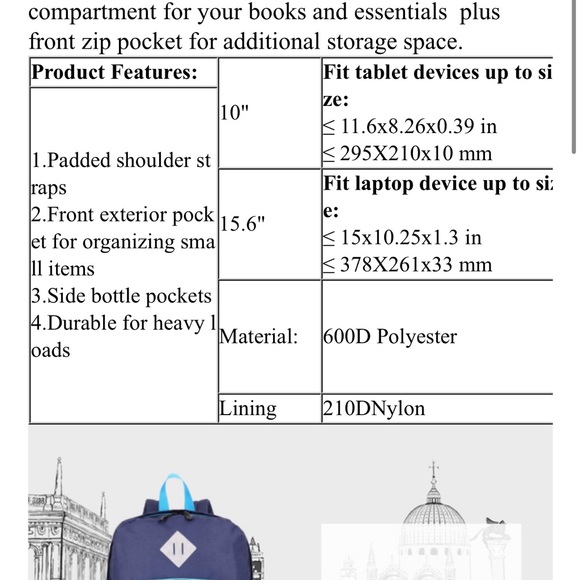 BESTLIFE Backpack - Picture 6 of 6